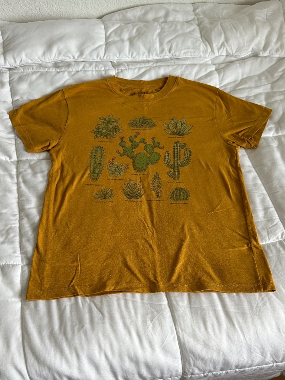 Fifth Sun Cactus Tee Yellow